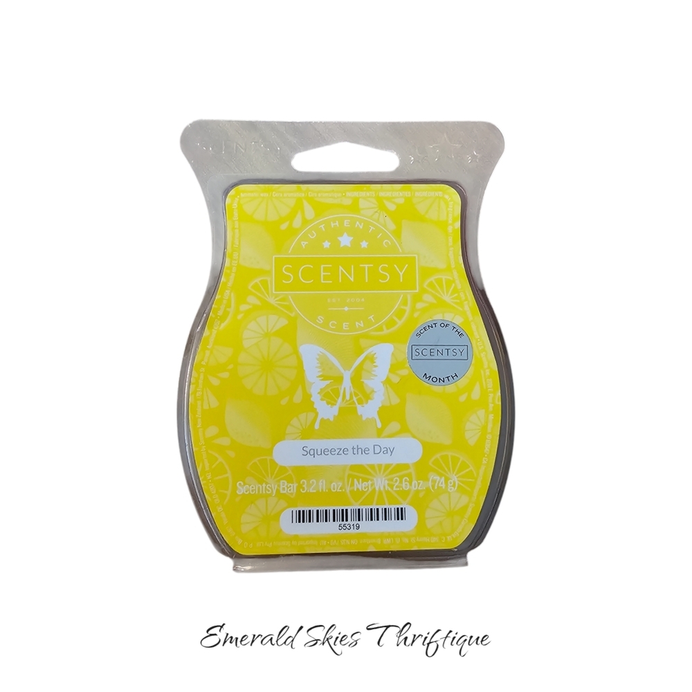 NEW Scentsy Squeeze the Day Wax‎ Bar Discontinued.